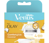 Gillette Venus Plus Olay Coconut náhradní hlavice 4 kusy pro ženy