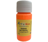 Art e Miss Farba do jasnych tkanin 73 Neon pomarańczowa 40 g
