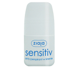 Ziaja Sensitive Creamy kulkowy antyperspirant dezodorant roll-on dla kobiet 60 ml
