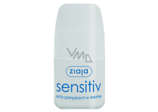 Ziaja Sensitive Creamy kulkowy antyperspirant dezodorant roll-on dla kobiet 60 ml