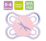 Mam Perfect silikonowe smoczek 0-6 miesięcy 1 sztuka w różnych kolorach