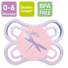Mam Perfect silikonowe smoczek 0-6 miesięcy 1 sztuka w różnych kolorach