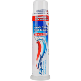 Aquafresh Family Protection Fresh & Minty pasta do zębów z dozownikiem 100 ml