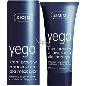 Ziaja Yego Men krem przeciwzmarszczkowy dla mężczyzn 50 ml