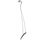 Naszyjnik srebrny z wisiorkiem 42 cm