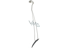 Naszyjnik srebrny z wisiorkiem 42 cm