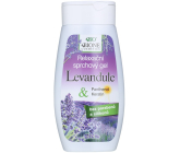 Bione Cosmetics Lawenda & Pantenol, Keratynowy relaksujący żel pod prysznic dla wszystkich typów skóry 250 ml