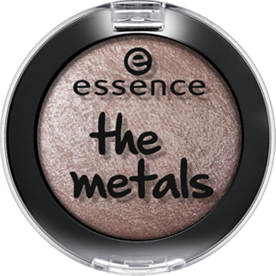 Essence The Metals Eyeshadow oční stíny 02 Frozen Toffee 4 g