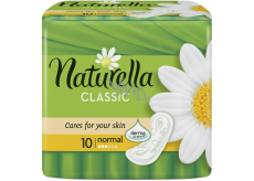 Naturella Classic Normal wkładki higieniczne z rumiankiem 10 sztuk
