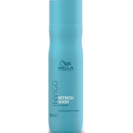 Wella Professionals Invigo Balance Refresh Wash revitalizační šampon pro osvěžení vlasů a pokožky 250 ml