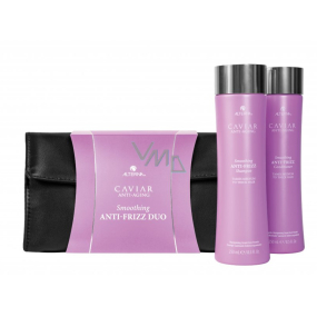 Alterna Caviar Smoothing Anti-Frizz šampon proti krepatění vlasů 250 ml + kondicionér na vlasy 250 ml, kosmetická sada