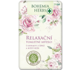 Bohemia Gifts Šípek a róže relaksacyjne mydło toaletowe z gliceryną 100 g