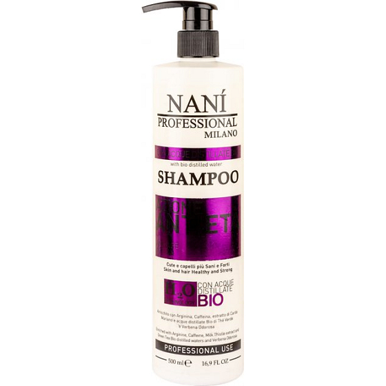 Naní Professional Milano szampon do odbudowy uszkodzonych włosów 500 ml