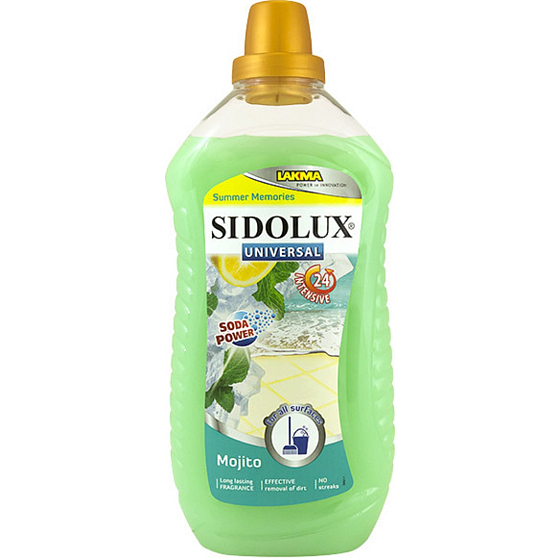 Sidolux Universal Summer Memories Mojito mycí prostředek na všechny omyvatelné povrchy a podlahy 1 l