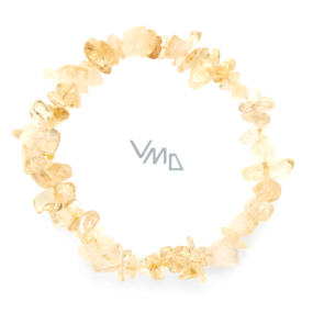 Cytrynowy bransoletka elastyczna cięta naturalny kamień 19 cm, kamień obfitości, sukcesu Cytrynowy bransoletka elastyczna cięta naturalny kamień 19 cm, kamień obfitości, sukcesu