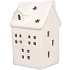 Domek z porcelany z LED oświetleniem 7 x 11,5 cm