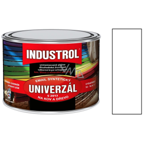 Industrol S2013 univerzální lesk vrchní 1000 Bílý 0,375 l Industrol S2013 univerzální lesk vrchní 1000 Bílý 0,375 l