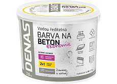DENAS BETON EKONOMIK farba do betonu, 0110 szary, 2,5 kg