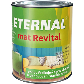 Eternal mat Revital kolor do odnawiania starych powłok, RAL 7016 antracyt, 700 g