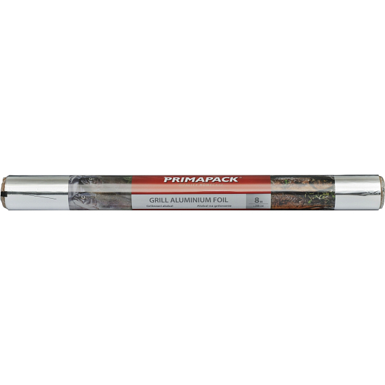 Primapack Folia aluminiowa do grillowania, 38 cm × 8 m