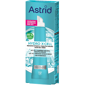 Astrid żel do oczu Hydro X-Cell przeciw opuchliznom i cieniom, 15 ml