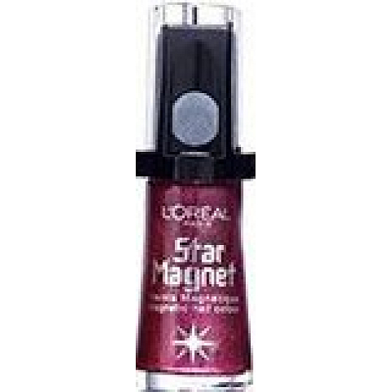 Loreal Paris Star Magnet lak na nehty Red 6 ml