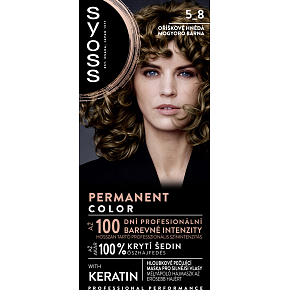 Syoss farba do włosów, 5-8 Orzechowy Brąz