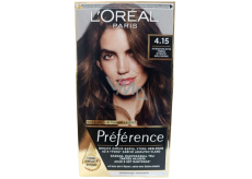 Loreal Paris Pr preference barva na vlasy 4.15 Caracas Intensywna lodowa kasztanowa