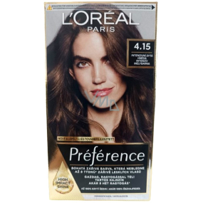 Loreal Paris Pr preference barva na vlasy 4.15 Caracas Intensywna lodowa kasztanowa