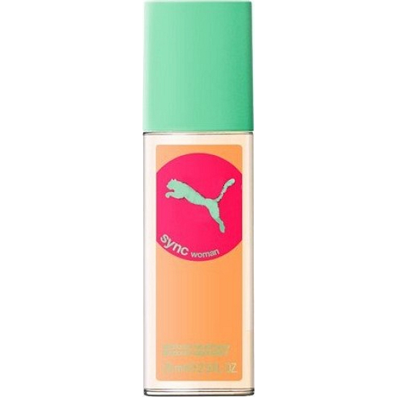Puma Sync Woman parfémovaný deodorant sklo pro ženy 75 ml
