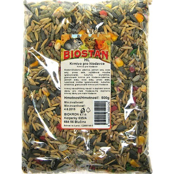 Biostan Krmivo pro Hlodavce 500 g