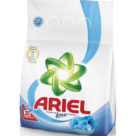 Ariel Touch of Lenor Fresh prací prášek 20 dávek 1,4 kg