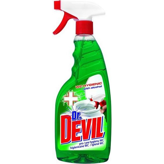 Dr. Devil čisticí prostředek pro hygienu Wc rozpašovač 750 ml
