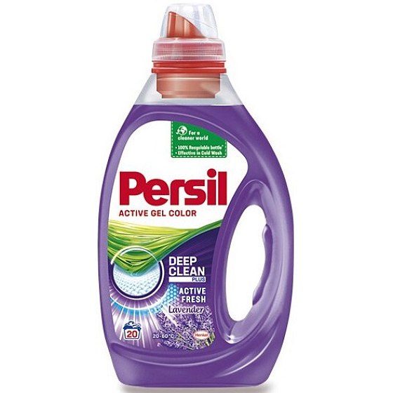 Persil Deep Clean Lavender tekutý prací gel na barevné prádlo 20 dávek 1 l