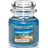 Yankee Candle Turquoise Sky - Tyrkysové nebe vonná svíčka Classic střední sklo 411 g