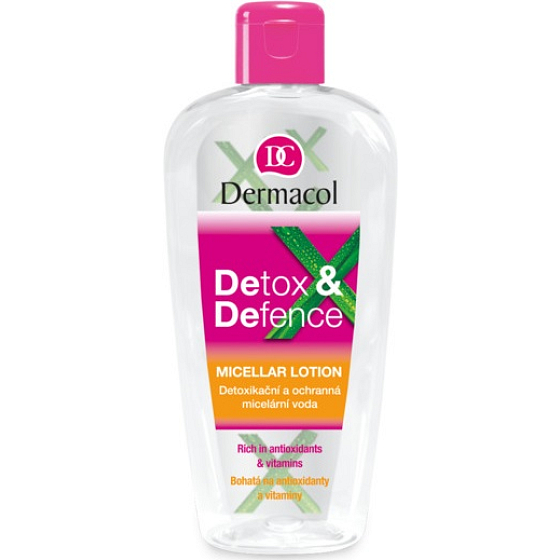 Dermacol Detox and Defence micelární voda 200 ml