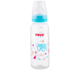 Baby Farlin Butelka dla niemowląt standardowa 3+ miesiące niebieska 240 ml AB-41012 B