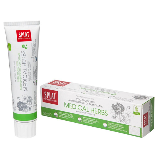 Splat Medical Herbs zubní pasta proti krvácení dásní 100 ml