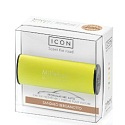 Millefiori Milano Icon Sandalo Bergamotto - Santálové dřevo a Bergamot vůně do auta Classic žlutá voní až 2 měsíce 47 g