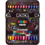 Posca Zestaw kredek woskowych 24 sztuki KPA-100