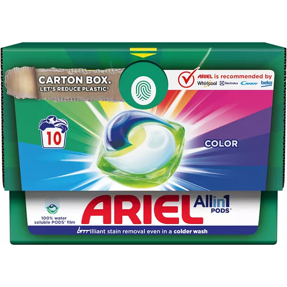 Ariel All-in-1 Pods Color żelowe kapsułki do prania kolorowego 10 sztuk