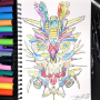 Posca Uniwersalny akrylowy pisak 0,7 mm Brzoskwiniowy PC-1MR