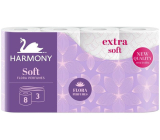 Harmony Soft Flora papier toaletowy perfumowany 3 warstwowy 8 szt.