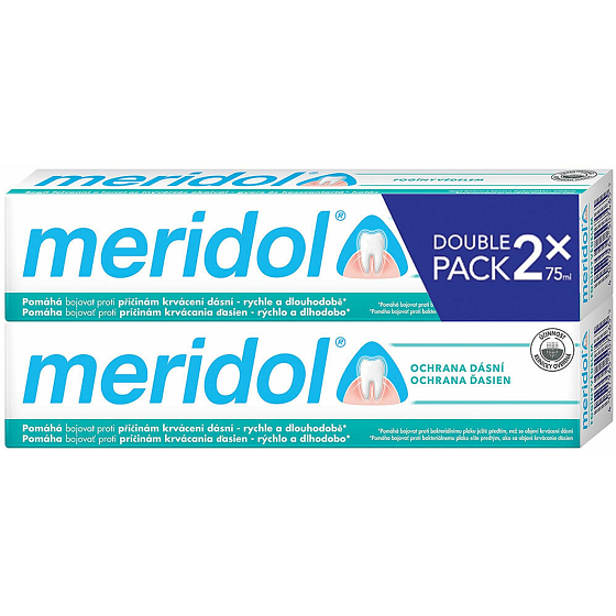 Meridol Gum Protection pasta do zębów dla ochrony dziąseł 2 x 75 ml, duopak