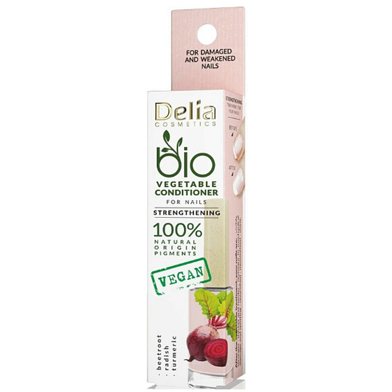 Delia Cosmetics Bio roślinny kondycjoner do wzmocnienia paznokci 11 ml