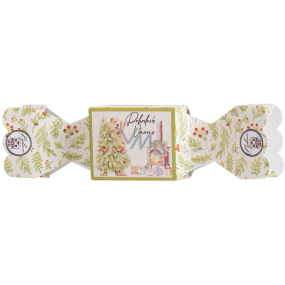 Bohemia Gifts Pohodové Vánoce ručně vyráběné toaletní mýdlo s glycerinem bonbon 30 g