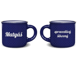 Niekupiony imienny mini kubek Matyasz 100 ml