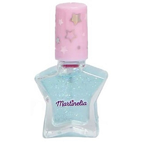 Martinelia Star lak do paznokci dla dzieci niebieski z brokatem 3,5 ml