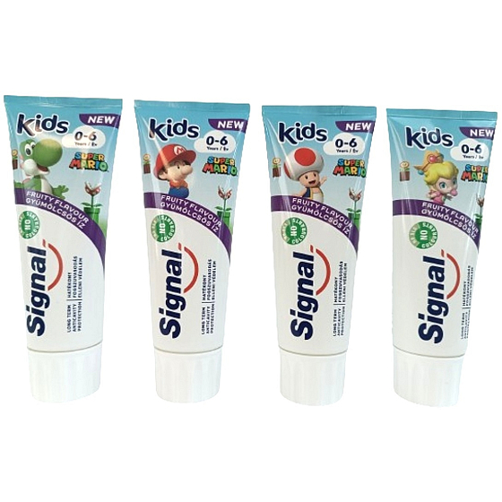 Signal Kids Fruity 0 - 6 lat pasta do zębów dla dzieci 75 ml