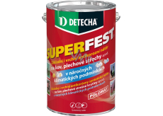 Detecha Superfest základní i vrchní barva na kov, červenohnědá, 5 kg